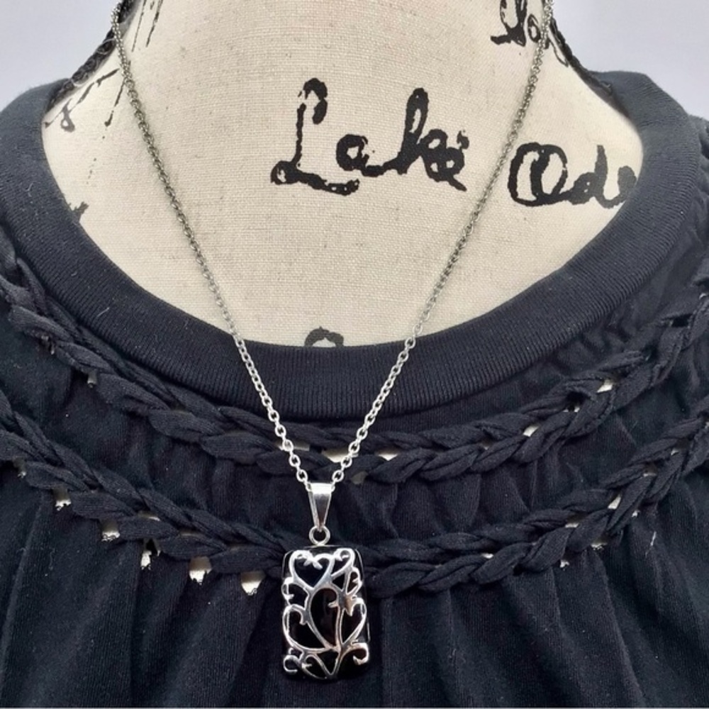 Women's Stainless Steel Pendant Necklace